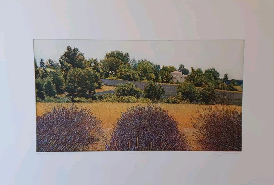 Radierung "Provonce" Günther Hermann (1984-2020) - Bild 1 von 1