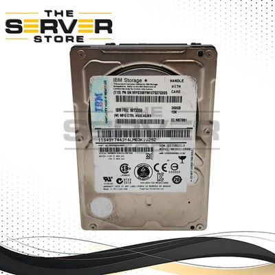 IBM Toshiba 300GB 15K 6Gb/s SAS 2.5" SFF Enterprise HDD HDEAA00BAA51 98Y3359 - Image 1 of 4