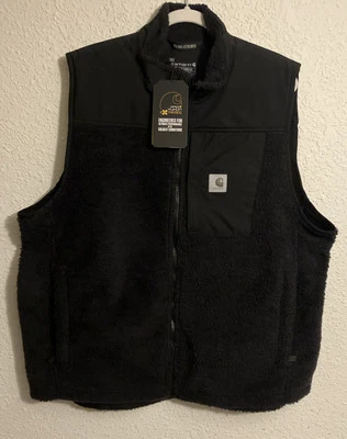 CARHARTT YUKON EXTREME VEST BLACK XL RELAXED FIT #OV515M BRAND NEW READ! - Image 1 of 4
