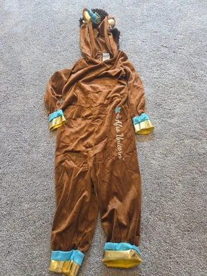 Mono Afro Unicornio Niño Pequeño Halloween Peluche Con Capucha 3T-4T Marrón Nuevo sin Etiquetas Foto 1 de 4