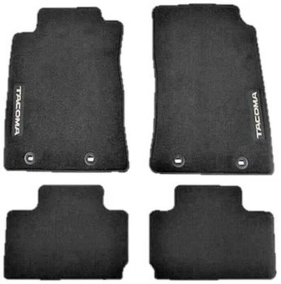 Alfombrillas originales Toyota Tacoma cabina carbón oscuro PT206-35121-15 Foto 1 de 3