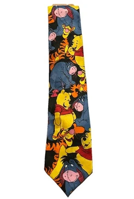 Corbata de cuello para hombre Disney Pooh Winnie Eyore Tigger ropa exquisita Milne Foto 1 de 3
