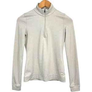 Pullover Halo Essential media cremallera gris jaspeado sal talla XS manga larga - Imagen 1 de 7