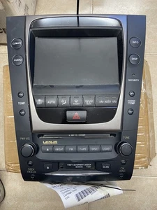 06-07 LEXUS GS300 RADIO AUDIO SCREEN DISPLAY 86111-30400-C0 OEM - Picture 1 of 5
