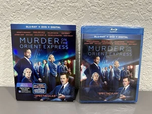Murder on the Orient Express 2017 2 Disc Blu-ray+DVD W/Slip Cover Brand New - Bild 1 von 6