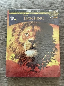 The Lion King Best Buy SteelBook (4K Ultra HD + Blu-ray + Digital HD, 2019) - Picture 1 of 2