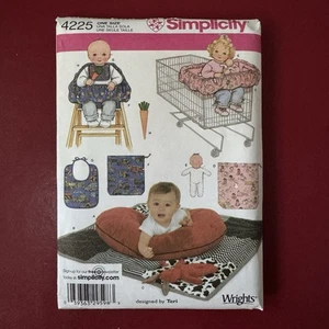 4225 Simplicity Sewing Patterns - Baby & Nursery Accessories - New & Uncut - Picture 1 of 2