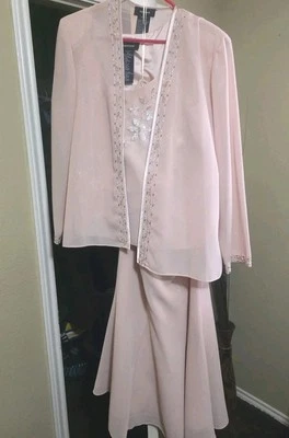 Traje falda de noche de 3 piezas R&M Richard Foto 1 de 4