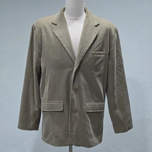 Pendleton Corduroy Jacket Blazer Sport Coat Mens Brown 3-Button Lined Size Large - Picture 1 of 10