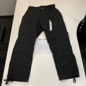 5.11 Tactical Men's TDU Adjustable Work Pants, 74003 - Black, Medium/short - Picture 1 of 4