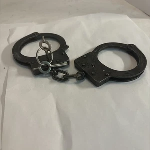 Vintage American Handcuff Co. Handcuffs with Keys. Fond Du Lac, Wis. Collectible - Picture 1 of 10