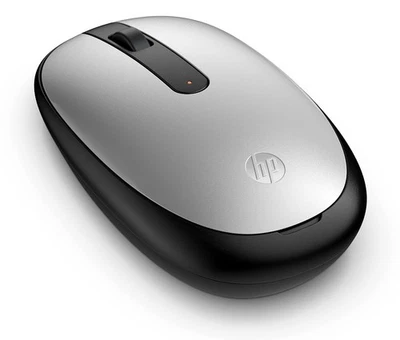 HP 240 Pike Silver Bluetooth Mouse – Wireless, 1600 DPI, 3 按钮 光学的 — 第 1/4 张图片