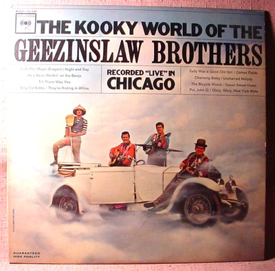 Kooky World Of The Geezinslaw Brothers Promo Lp - Live In Chicago  Columbia 1963 Foto 1 de 4