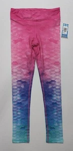 Fin Fun Girl's Multicolor Mermaid Leggings Size XL - Picture 1 of 4