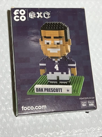 Dak Prescott #4  NFL Dallas Cowboys  3-D Construction Toy 402 pieces age 6+ Cover