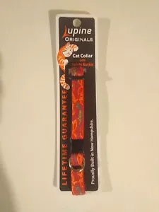 Lupine Originals 1/2" Cat Collar W/ Safety Buckle Go Go Gecko 8-12" NOS NWT USA - Picture 1 of 7
