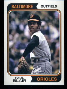 2013 Topps Archives #224 Paul Blair SP Baltimore Orioles Baseball Card  ID:23239