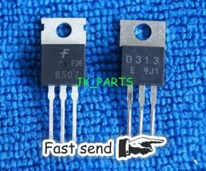 5 pares (10 piezas) 2SB507 + 2SD313 B507 & D313 TRANSISTOR TO-220 - Imagen 1 de 1