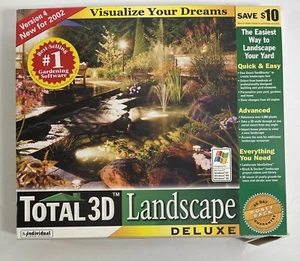 Total 3D Landscape Deluxe V4 (2002) + Bedienungsanleitung individuelle Software/Neu - Bild 1 von 5