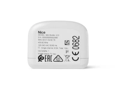 VEDI DESCRIZIONE E TITOLO NICE - BiDi Shutter Ex TT2N CENTRALINA CON RICEVITORE RADIO INTEGRATO