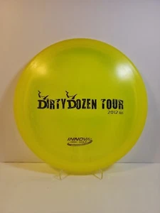 Innova Champion Gator 2012 Dirty Dozen Tour Stamp Lime Green 175g Slightly Used - Picture 1 of 6