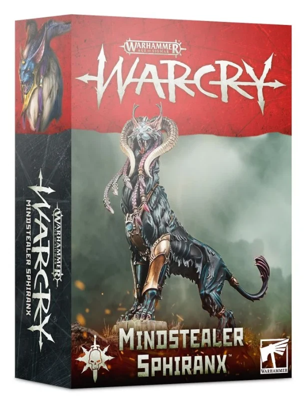 Warcry Mindstealer Sphiranx NO BOX Age of Sigmar Slaves to Darkness Chaos Beasts - Image 1 of 1