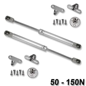 2 Gasdruckfedern Dämpfer Kompressionsfeder Möbel Gasfeder 50 60 80 100 120 150 N - Bild 1 von 3