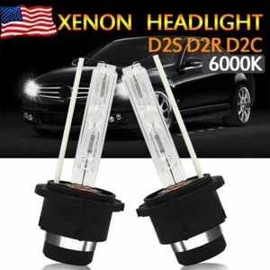 Set of 2 6000K D2S D2R D2C HID Xenon Bulbs Factory Headlight Kit HID Replacement - Picture 1 of 12