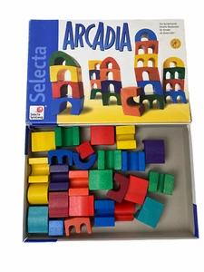 Arcadia Selecta Spielzeug 2450 Stapelspiel Holz Spiel Kinder rar Holzspielzeug - Bild 1 von 5