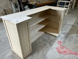 ⭐️ ⭐️⭐️U Shape/Home Bar/Garden Bar/Man Cave/Reception Desk⭐️⭐️⭐️ - Picture 1 of 9