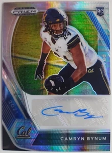 2021 Panini Prizm Draft Picks Hyper Rookie Auto Camryn Bynum RC SP Cal & Vikings - Picture 1 of 2