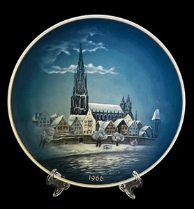 Vintage ROSENTHAL 1966 Weihnachtsteller "Weihnachten in Ulm" TOP - Bild 1 von 4