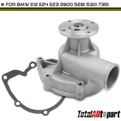 Engine Water Pump w/ Gasket for BMW 2800CS 3.0CS 3.0S 528i 630CSi 735i Bavaria - Image 1 of 4