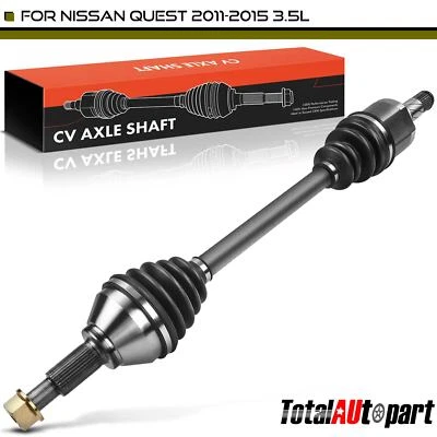 Nuevo conjunto de eje CV delantero izquierdo para Nissan Quest 2011-2014 2015 V6 3,5 L Foto 1 de 4