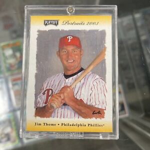 JIM THOME 2003 PLAYOFF PORTRAITS #78 PARALLEL #22/25