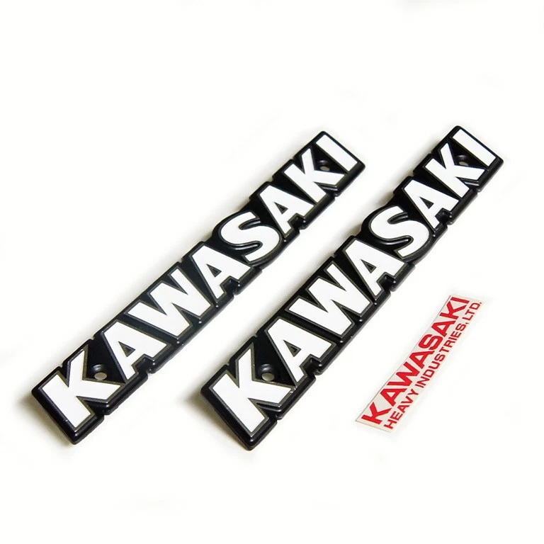 Emblema del tanque de combustible de gasolina Kawasaki pequeño ((tamaño 122 mm) z1 kz1000 ltd kz900 Foto 1 de 1