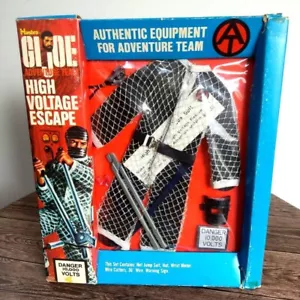 Vintage GI JOE Adventure High Voltage Escape 1972 Hasbro - Foto 1 di 5