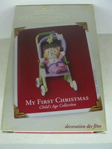 2005, MI PRIMERA NAVIDAD, NIÑA, SELLO ADORNO DE RECUERDO - Imagen 1 de 2