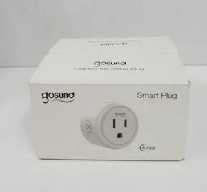 Enchufes inteligentes Gosund Smart WP3 blancos inalámbricos Wi-Fi 4 piezas - Imagen 1 de 12