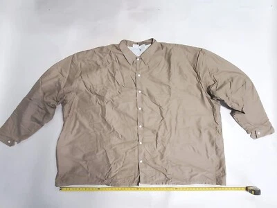 NEW Khaki Cotton Insulated Work Jacket Coat Lined PLUS SIZED 8X 10X 14X HR - Image 1 of 4