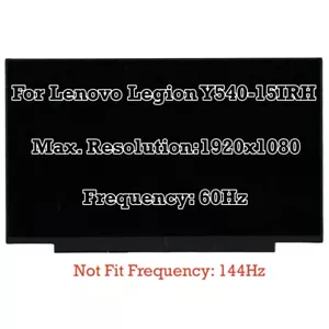 60Hz 15.6" Lenovo Legion Y540-15 Y540-15IRH FHD LCD LED IPS Screen Panel Display - Picture 1 of 2