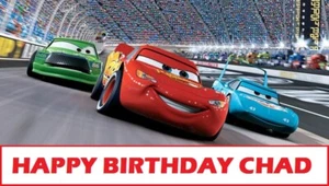 Disney Cars Edible Cake Topper Decoration - Picture 1 of 1