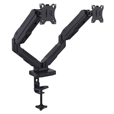 JUICEUP Dual Monitor Stand, Adjustable Gas Spring  Arm,  15 -27 inch Screen - Image 1 of 4