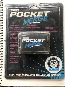 ANATEK POCKET MERGE - nie geöffnet 90er Jahre OVP MIDI - Bild 1 von 12