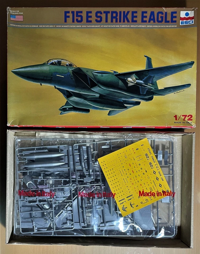 ESCI 9049 - F15 E STRIKE EAGLE - 1/72 PLASTIC KIT - Immagine 1 di 1