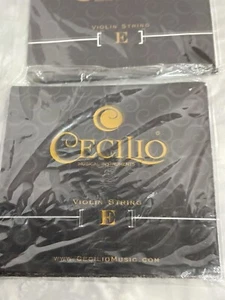 Cecilio Musical Instruments - Violin Strings - E - Lot Of 7 - Picture 1 of 3