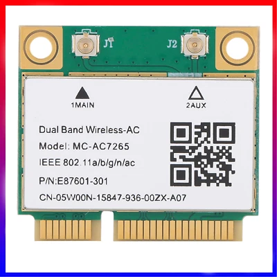 Dual Band 2.4G 5GHz Netzwerkkarte WIFI Mini PCI-E Wireless WLAN Karte Modul NEU - Bild 1 von 4