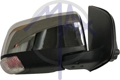 Espejo Retrovisor Electrico ISUZU D MAX 2012 DX Con Capucha Cromada 6 Pin - Imagen 1 de 3