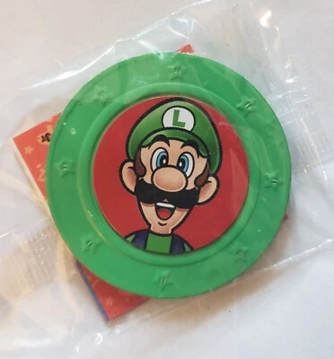 MONEDA COLECCIONABLE WONDERBALL SUPER MARIO BROS - LUIGI - RARA NUEVA EN SELLO DE FÁBRICA Foto 1 de 3
