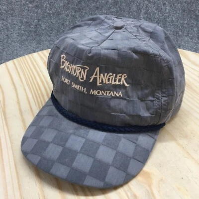 Big Horn Angler Imperial Headwear Rope Hat Mens Gray One Size Embroidered Logo - Image 1 of 4